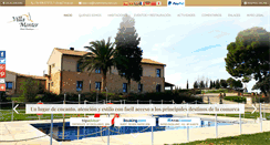 Desktop Screenshot of hotelvillamonter.com